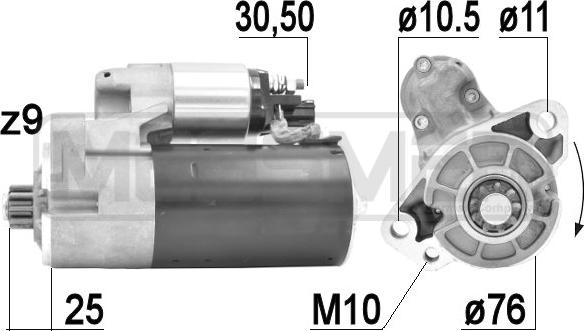 ERA 220922A - Starter autospares.lv