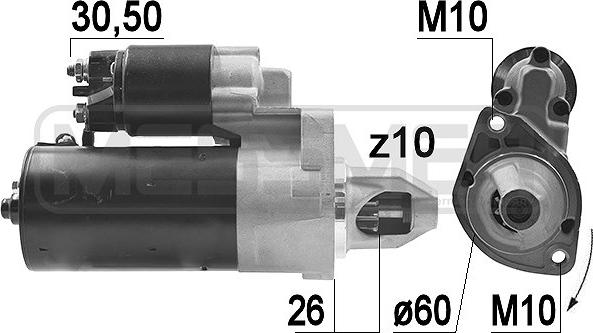 ERA 220976A - Starter autospares.lv