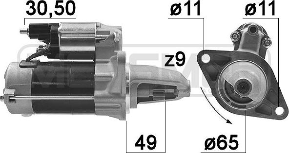 ERA 220977A - Starter autospares.lv