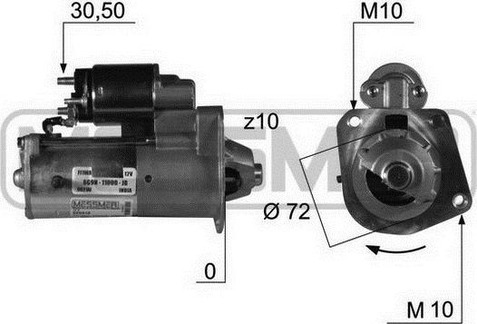 ERA 220418 - Starter autospares.lv