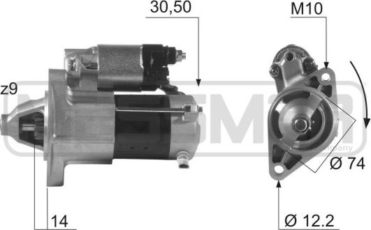 ERA 220486A - Starter autospares.lv