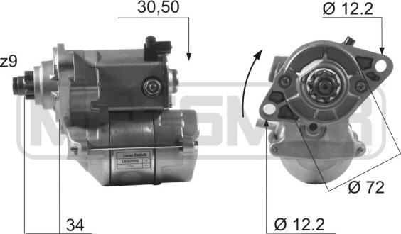 ERA 220482A - Starter autospares.lv