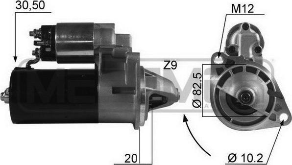 ERA 220434A - Starter autospares.lv