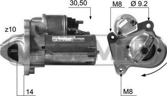 ERA 220425 - Starter autospares.lv