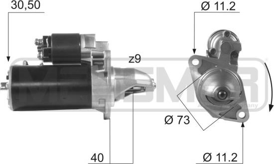 ERA 220479A - Starter autospares.lv