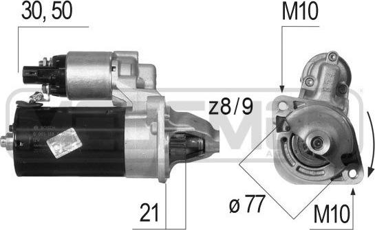 ERA 220546 - Starter autospares.lv