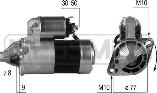 ERA 220501 - Starter autospares.lv