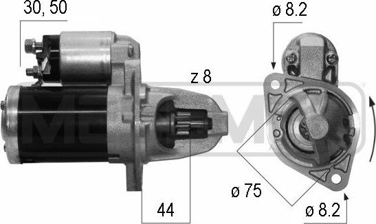 ERA 220519 - Starter autospares.lv