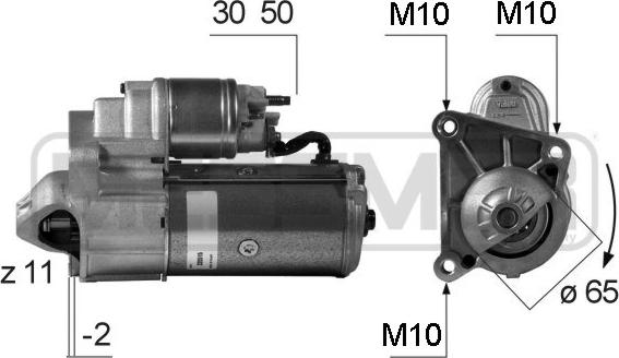 ERA 220515 - Starter autospares.lv