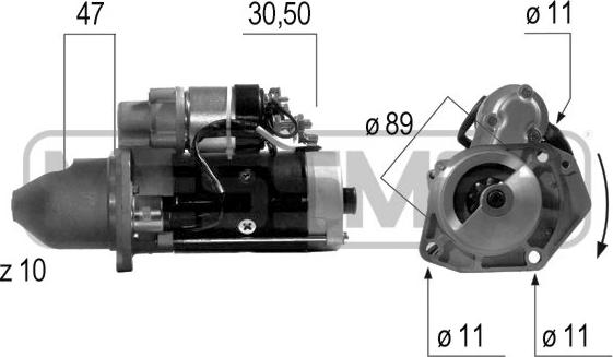 ERA 220512 - Starter autospares.lv