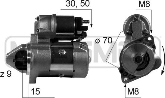 ERA 220517 - Starter autospares.lv