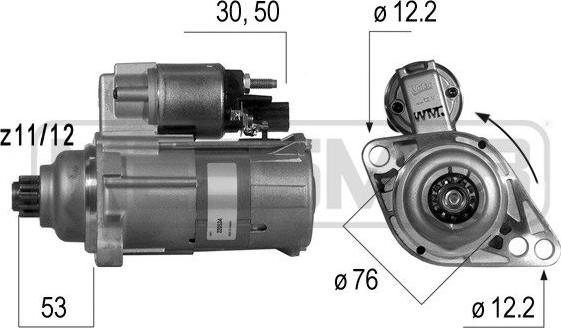 ERA 220534 - Starter autospares.lv