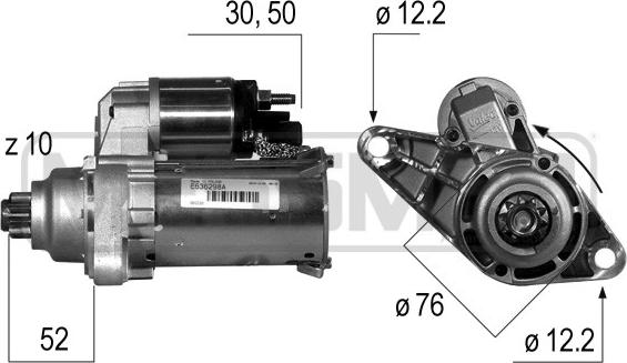 ERA 220530A - Starter autospares.lv