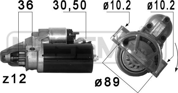 ERA 220681A - Starter autospares.lv