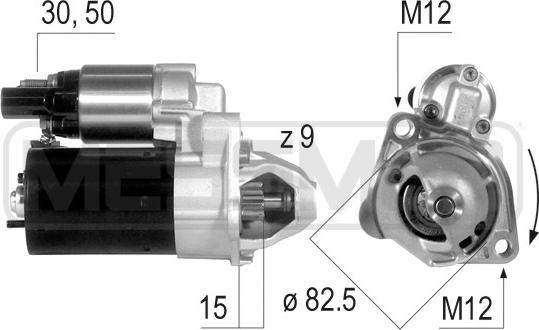 ERA 220635 - Starter autospares.lv