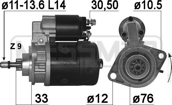 ERA 220092A - Starter autospares.lv