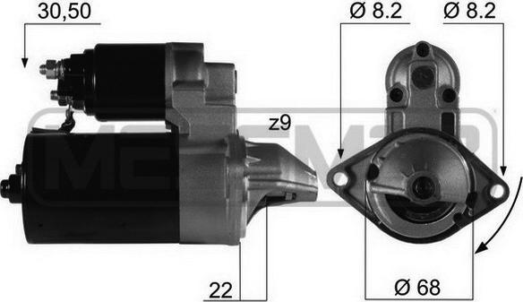 ERA 220058A - Starter autospares.lv