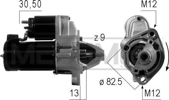 ERA 220004 - Starter autospares.lv