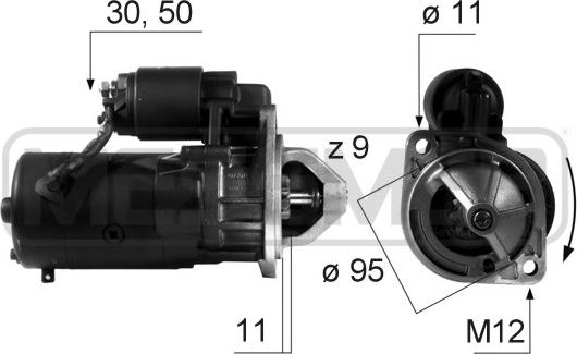 ERA 220000R - Starter autospares.lv