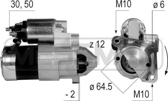 ERA 220039 - Starter autospares.lv