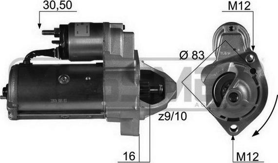 ERA 220037A - Starter autospares.lv