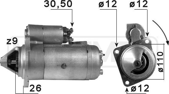 ERA 220077 - Starter autospares.lv