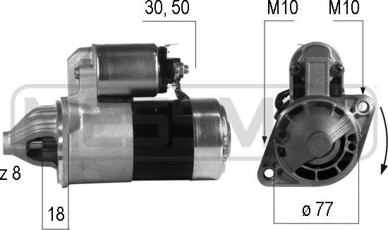 ERA 220 191 - Starter autospares.lv