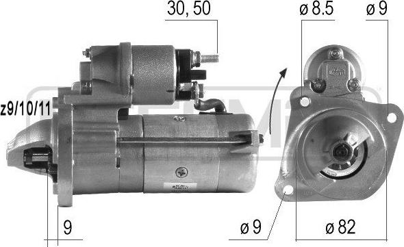 ERA 220149 - Starter autospares.lv