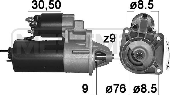 ERA 220143A - Starter autospares.lv