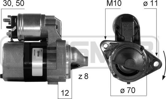 ERA 220154 - Starter autospares.lv