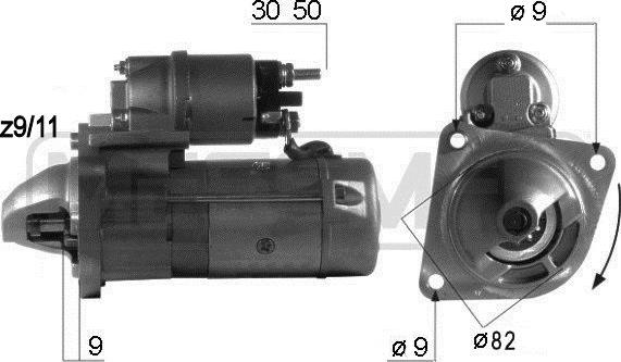 ERA 220155 - Starter autospares.lv