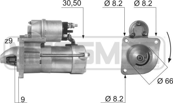 ERA 220151 - Starter autospares.lv