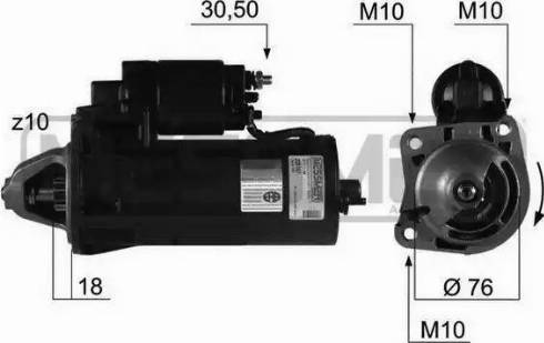 ERA 220167 - Starter autospares.lv