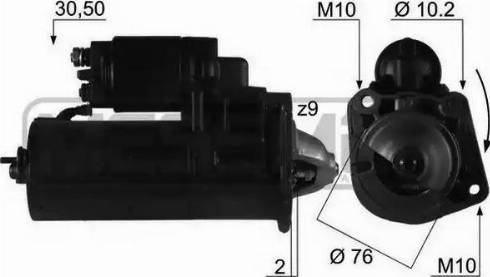 ERA 220104 - Starter autospares.lv