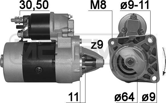 ERA 220182A - Starter autospares.lv