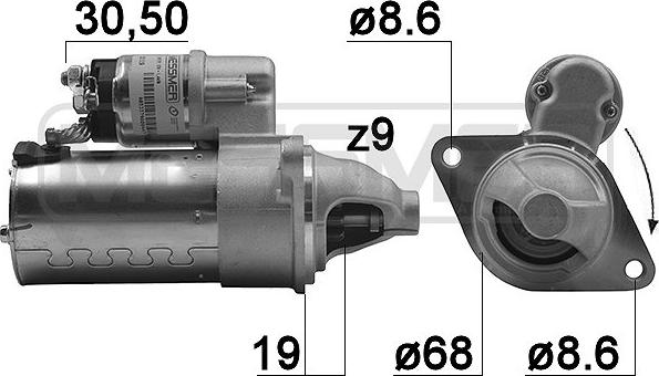 ERA 220129 - Starter autospares.lv