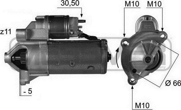 ERA 220171 - Starter autospares.lv