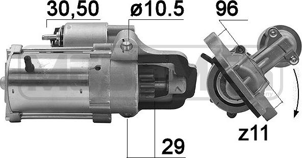 ERA 220897 - Starter autospares.lv