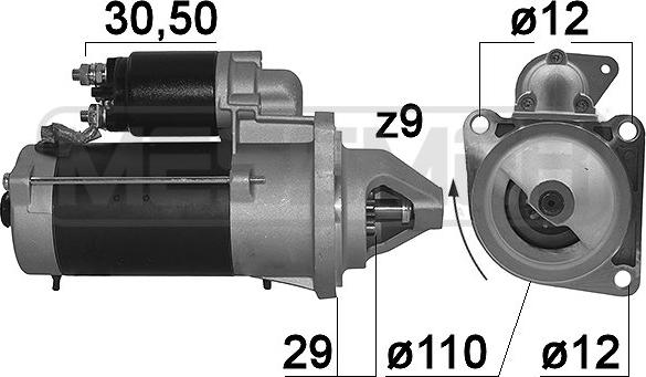 ERA 220858 - Starter autospares.lv