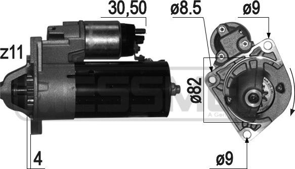 ERA 220806 - Starter autospares.lv