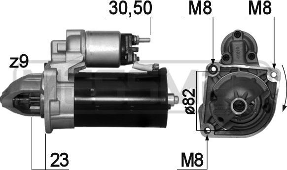 ERA 220817 - Starter autospares.lv