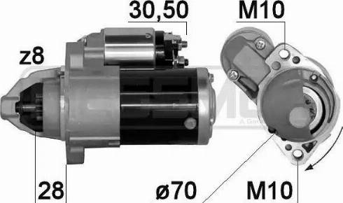 ERA 220884 - Starter autospares.lv