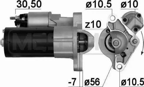 ERA 220885 - Starter autospares.lv