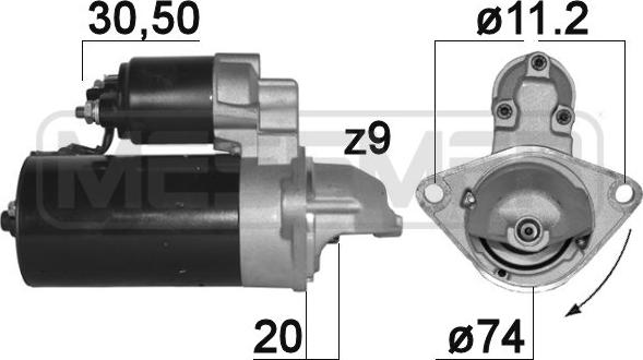 ERA 220888A - Starter autospares.lv