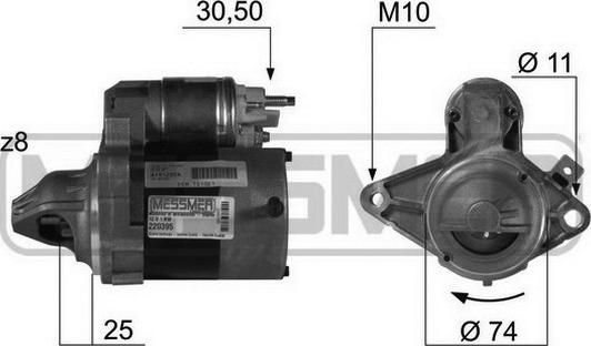 ERA 220395A - Starter autospares.lv