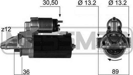 ERA 220353 - Starter autospares.lv