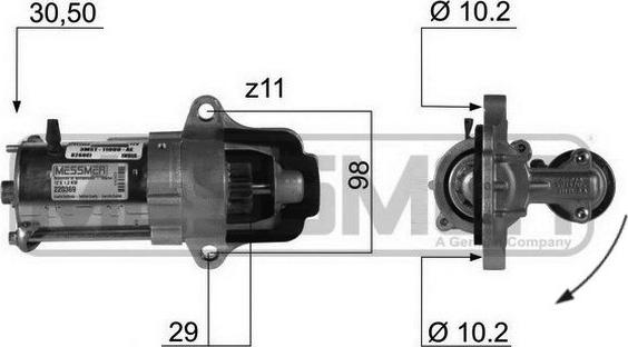 ERA 220369A - Starter autospares.lv