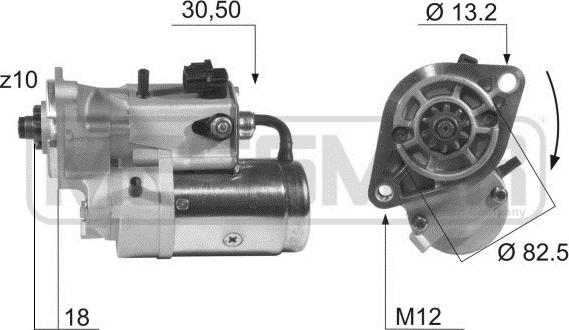 ERA 220361A - Starter autospares.lv