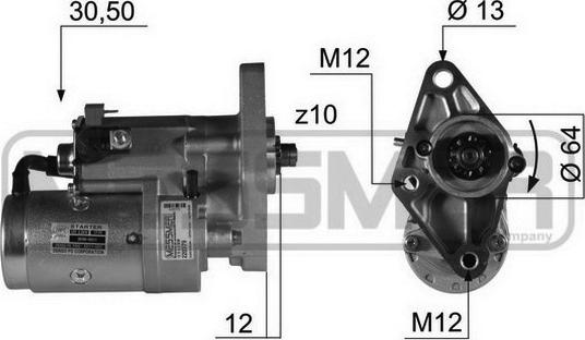 ERA 220379 - Starter autospares.lv