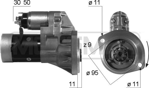 ERA 220204 - Starter autospares.lv